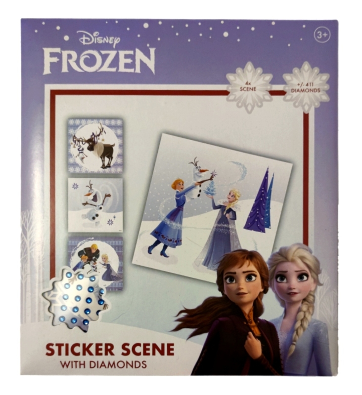 Diamont Painting mit Sticker motiv Frozen